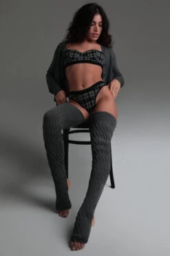 Rolling Alpha Cheeky Shorts - Tartan 8 Rolling Alpha Cheeky Shorts - Tartan -Lingerie Shop day02rolling0931 2