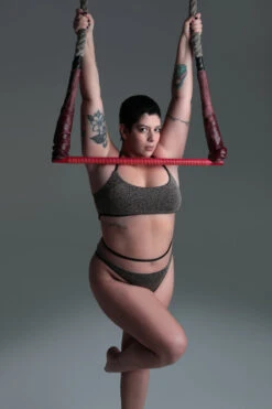 Rolling Vento Glam Reversible Top - Black Lurex / Beige -Lingerie Shop day02rolling1334 3a74647e c9af 4e92 8c27 6e24e0f2c7a0