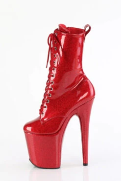Pleaser USA Flamingo-1040GP 8inch Pleaser Boots - Ruby Glitter -Lingerie Shop flamingo 1040gp ryrg m05 2c5ea816 bd0c 48c6 8563 ba8002860377