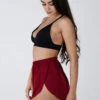 REV ACTIV Flow Shorts - Wine -Lingerie Shop flow wine shorts 3