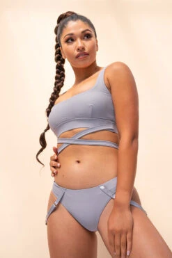 Lunalae Kehlani Top - Recycled Grey -Lingerie Shop kehlani1