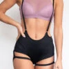 Lunalae Zena Garter Overall Sling Bottoms - Black -Lingerie Shop l1 3f433e37 38ce 4aef 900f c4352bd97cc1