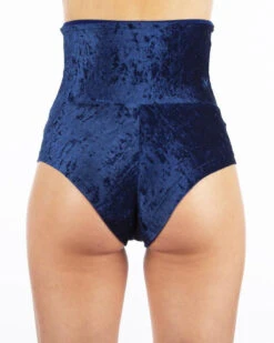 Dragonfly Betty High-Waisted Shorts - Velvet Blue -Lingerie Shop o20ek3z9sm.Betty shorts velvet blue 3