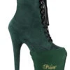 Pleaser USA Shoe Protectors - Emerald Green Lycra -Lingerie Shop psp emgnlyr