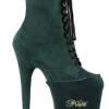 Pleaser USA Shoe Protectors - Emerald Green Velvet -Lingerie Shop psp emgnvel