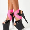 Rolling Ankle Cuff - Neon Pink -Lingerie Shop qRollingBrand Lookbook 06 05 21 312107