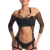 Bandurska Risk Top -Mesh Black 2 Bandurska Risk Top -Mesh Black -Lingerie Shop risk mesh top 2