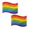 Pastease Waving Flag Nipple Pasties - Gay Rainbow -Lingerie Shop slice10 79db843d 16a5 4728 a414 18b2eef5f588