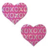 Pastease XO Heart Nipple Pasties - Disco Ball Pink 2 Pastease XO Heart Nipple Pasties - Disco Ball Pink -Lingerie Shop slice14 d2b79756 8467 49d4 ac2a 7cddfc5851be
