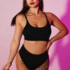Pole Addict Bliss Top - Black -Lingerie Shop top bliss b 2