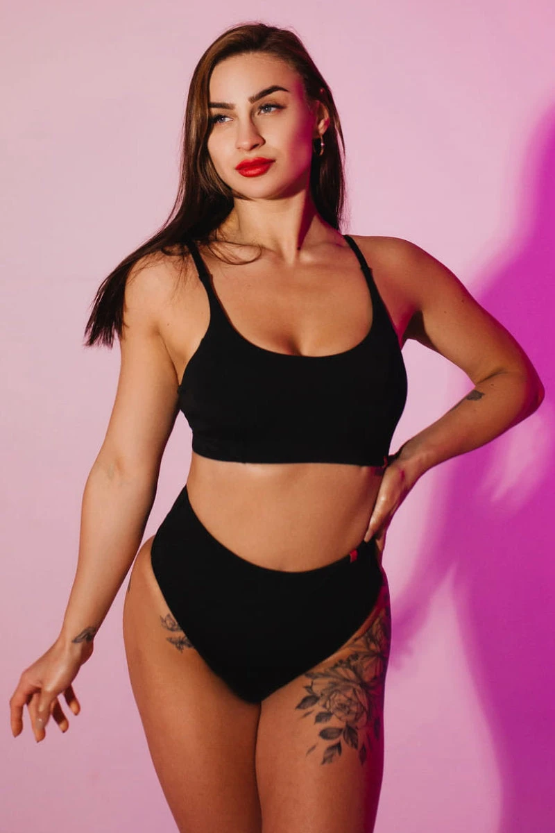 Pole Addict Bliss Top - Black 3 Pole Addict Bliss Top - Black