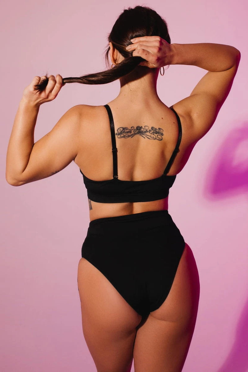 Pole Addict Bliss Top - Black 4 Pole Addict Bliss Top - Black - Image 2